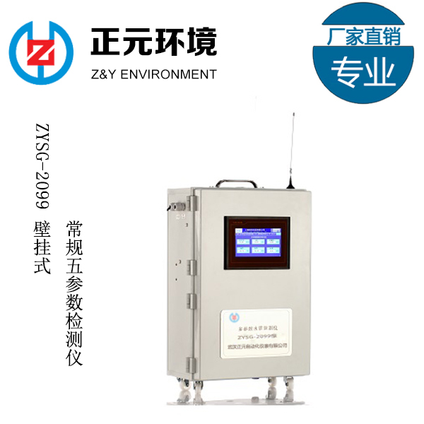 ZYSZ-900A壁挂式常规五参数检测仪